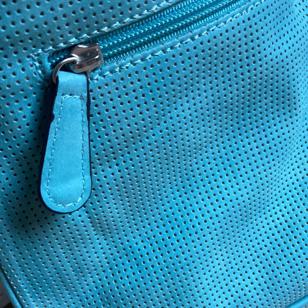 Nicole Miller New York teal purse handbag new fringe - Picture 14 of 16